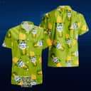 Busch Light Corn Hawaiian Shirt Summer Beach Gift Busch Light Corn Hawaiian Shirt Summer Beach Gift