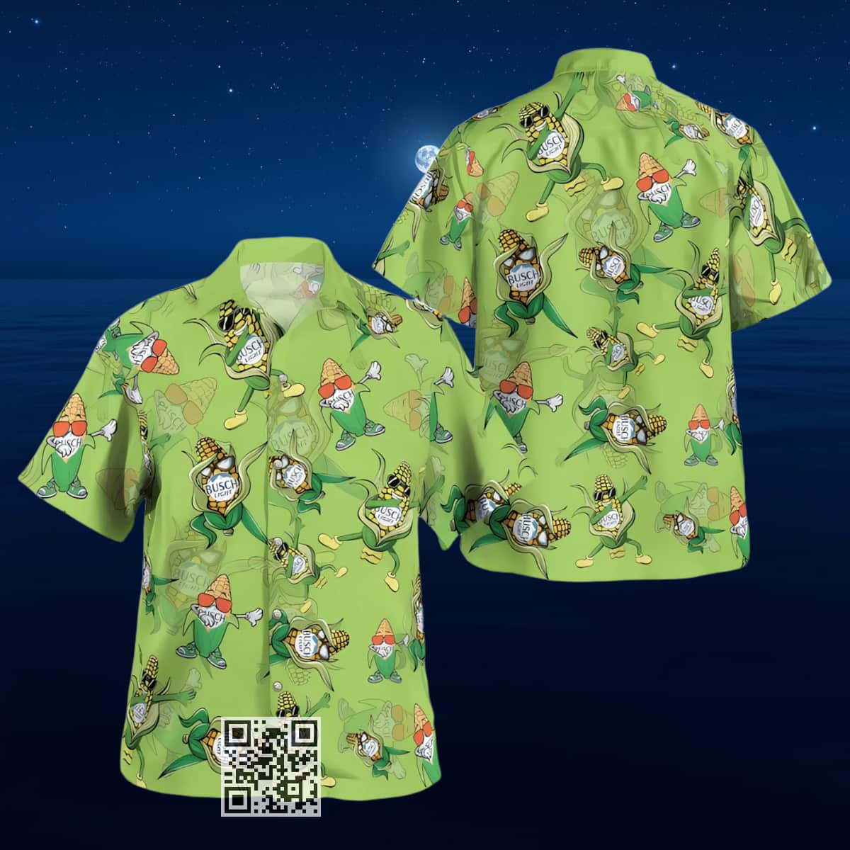 Busch Light Corn Hawaiian Shirt Glasses Dancing Busch Light Corn Hawaiian Shirt Glasses Dancing