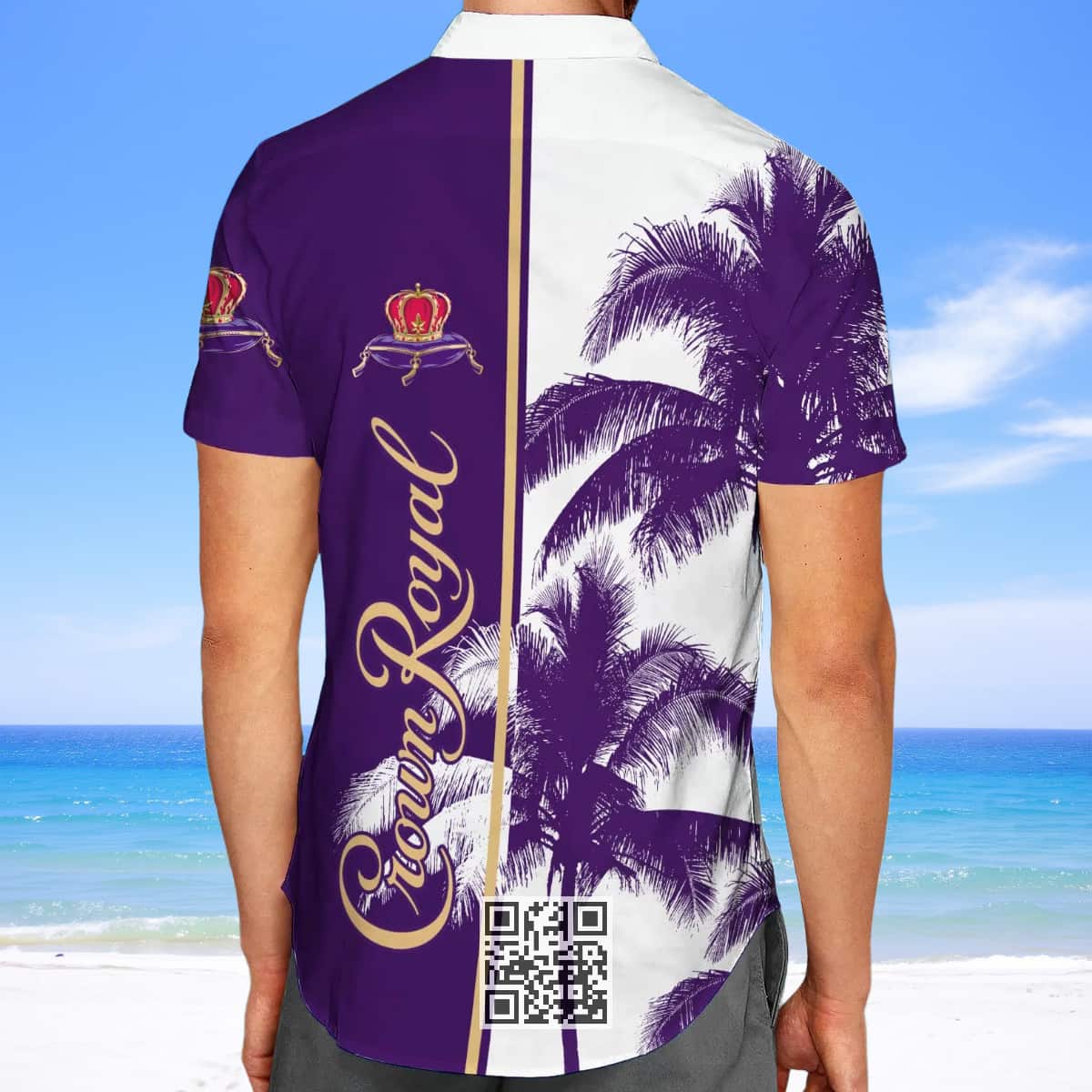 Vintage Aloha Crown Royal Whisky Hawaiian Shirt Vintage Aloha Crown Royal Whisky Hawaiian Shirt
