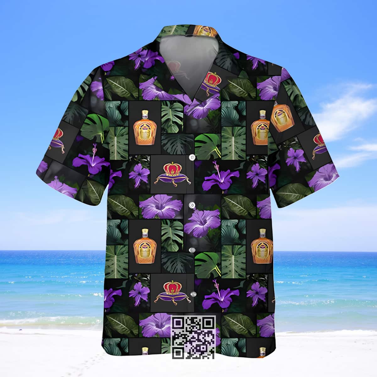 Crown Royal Hawaiian Shirt Beach Lovers Gift Crown Royal Hawaiian Shirt Beach Lovers Gift