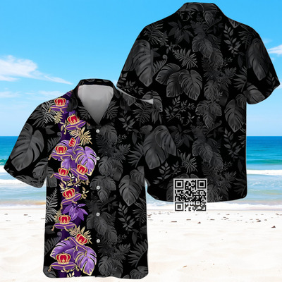 Crown Royal Whisky Hawaiian Shirt Tropical Leaves Crown Royal Whisky Hawaiian Shirt Tropical Leaves