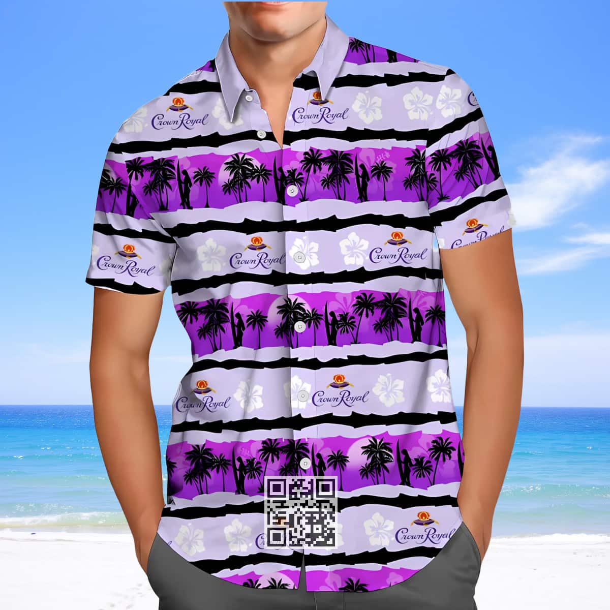 Crown Royal Whisky Hawaiian Shirt Aloha Summer Beach Gift Crown Royal Whisky Hawaiian Shirt Aloha Summer Beach Gift