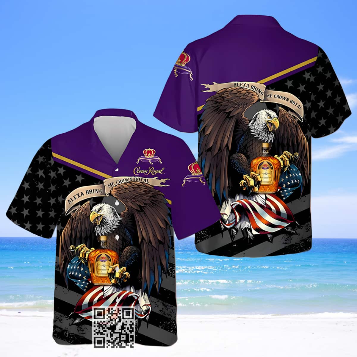 Alexa Bring Me Crown Royal Whisky Hawaiian Shirt Alexa Bring Me Crown Royal Whisky Hawaiian Shirt