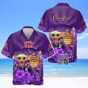 Baby Yoda Loves Crown Royal Whisky Hawaiian Shirt Baby Yoda Loves Crown Royal Whisky Hawaiian Shirt