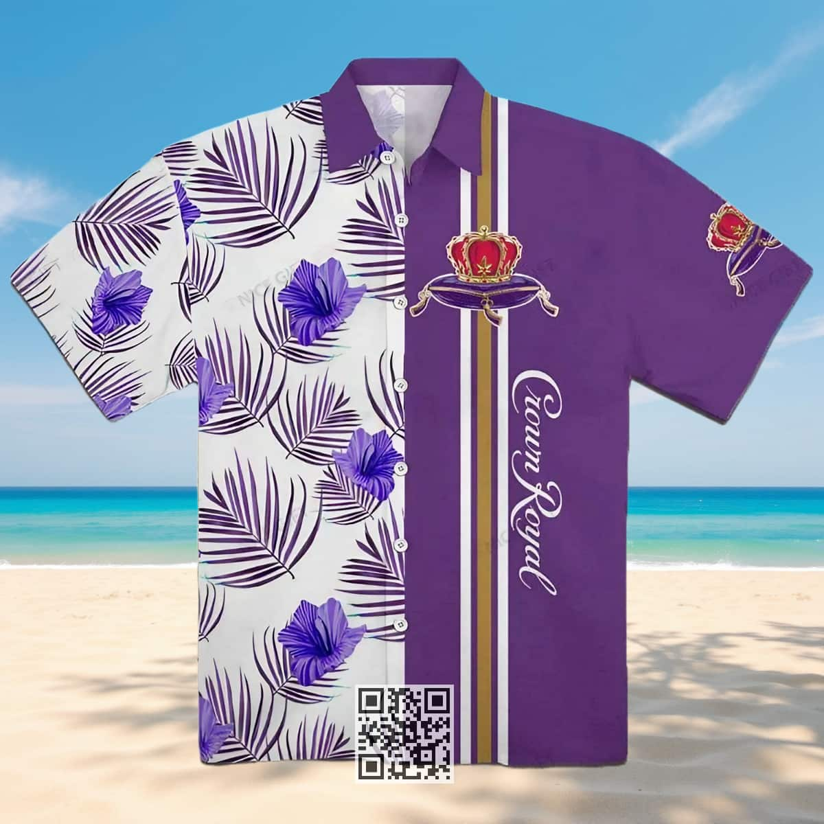 Crown Royal Hawaiian Shirt Summer Holiday Gift