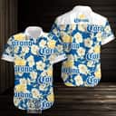 Aloha Corona Beer Hawaiian Shirt Hibiscus Flower Aloha Corona Beer Hawaiian Shirt Hibiscus Flower