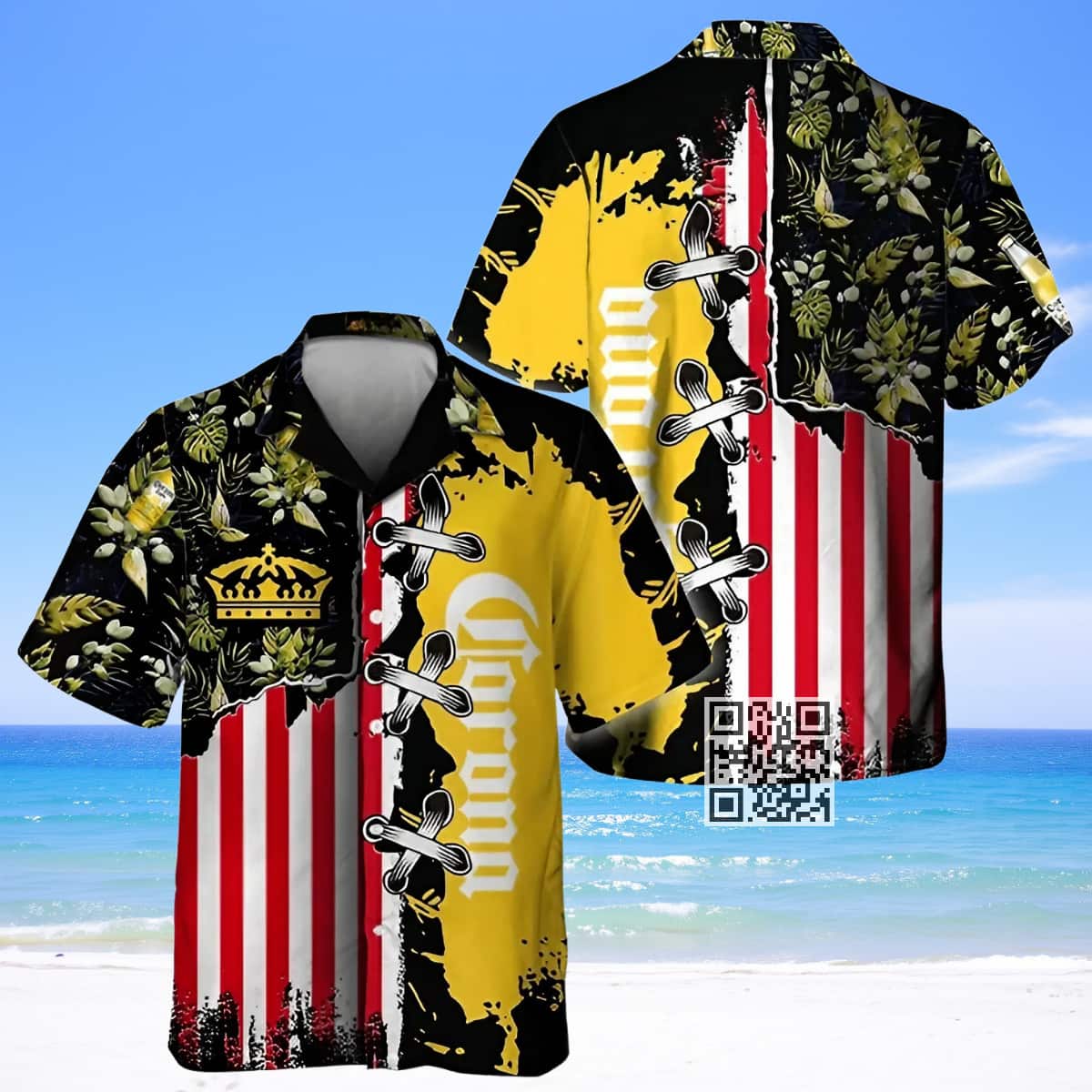Vintage Corona Beer Hawaiian Shirt Beach Lovers Gift Vintage Corona Beer Hawaiian Shirt Beach Lovers Gift