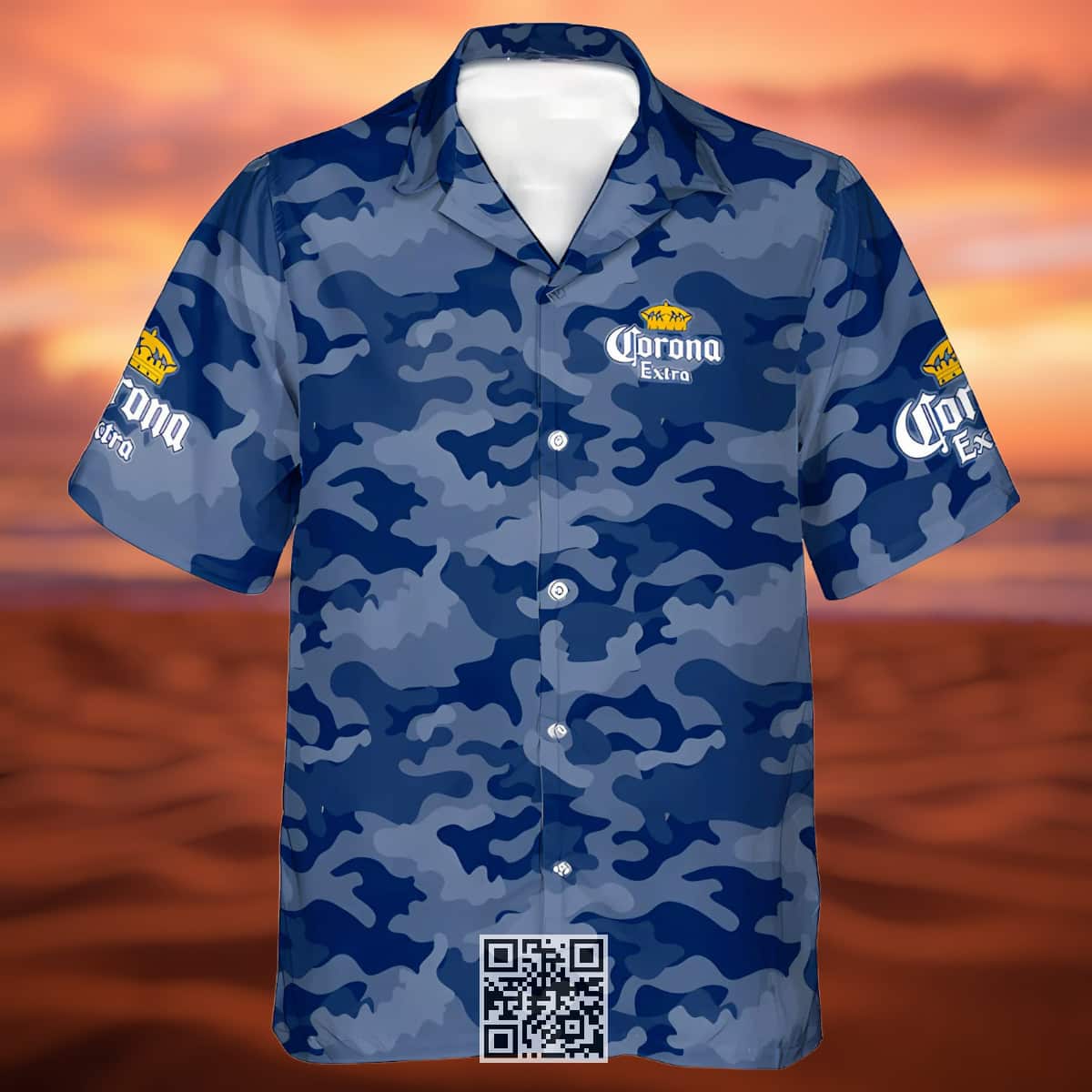 Personalized Corona Extra Beer Hawaiian Shirt Camouflage Custom Name Personalized Corona Extra Beer Hawaiian Shirt Camouflage Custom Name