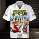 Funny Corona Extra Beer Hawaiian Shirt Parrot It's 5 O'Clock Somewhere