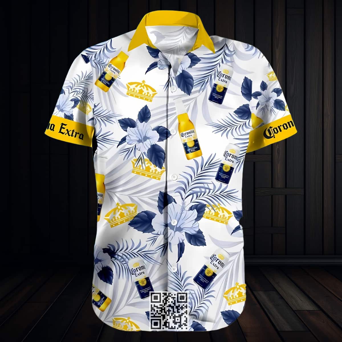 Corona Extra Beer Hawaiian Shirt Hibiscus Flower Corona Extra Beer Hawaiian Shirt Hibiscus Flower
