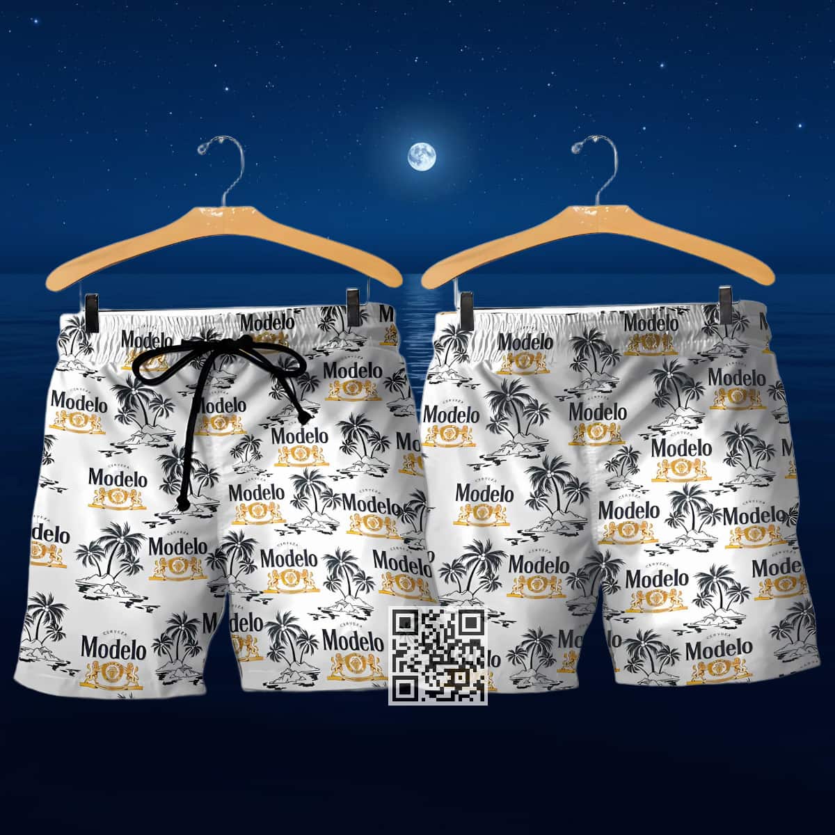 Modelo Especial Beer Hawaiian Shirt Island Pattern Modelo Especial Beer Hawaiian Shirt Island Pattern