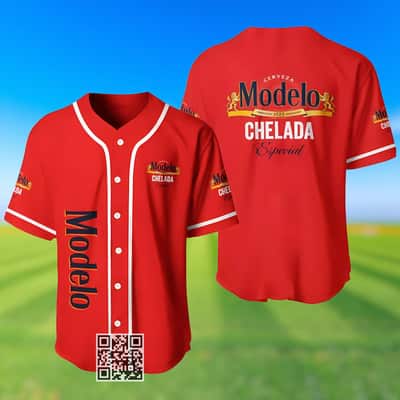 Modelo Chelada Especial Baseball Jersey Beer Lovers Gift Modelo Chelada Especial Baseball Jersey Beer Lovers Gift