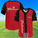 Personalized Budweiser Baseball Jersey Gift For Beer Lovers Custom Name Personalized Budweiser Baseball Jersey Gift For Beer Lovers Custom Name