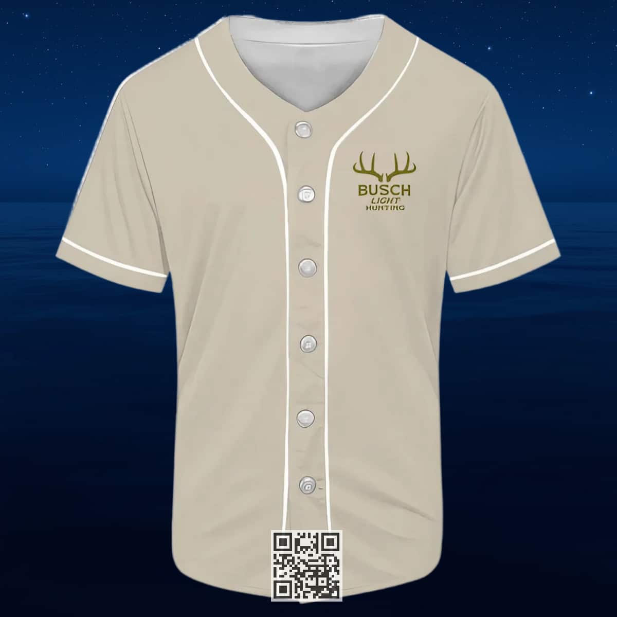 Busch Light Hunting Baseball Jersey Busch Light Hunting Baseball Jersey
