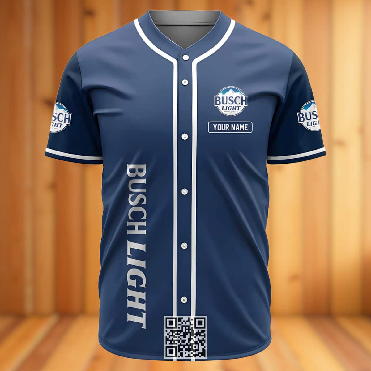 Personalized Busch Light Beer Baseball Jersey #Dad Custom Name Personalized Busch Light Beer Baseball Jersey #Dad Custom Name