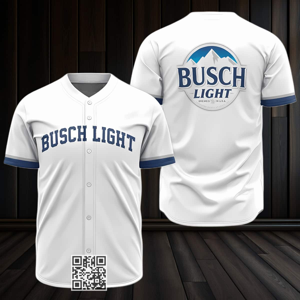 Busch Light Beer Baseball Jersey Gift For Sport Lovers