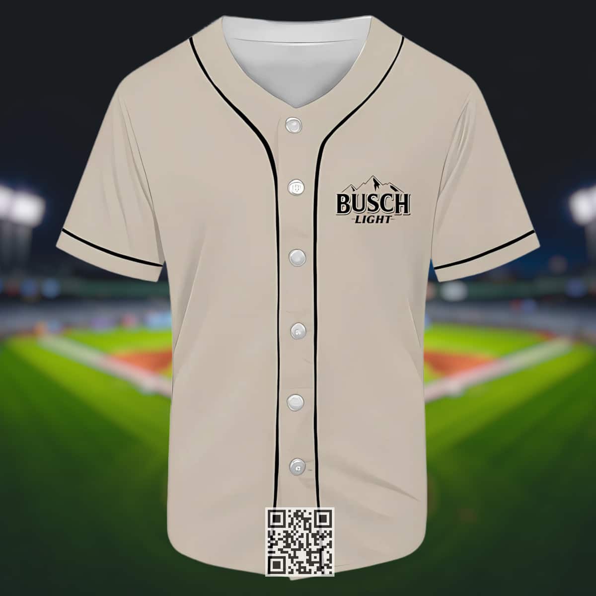Busch Light Beer Baseball Jersey Good Boy Busch Light Beer Baseball Jersey Good Boy