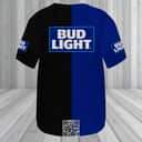 Personalized Bud Light Beer Baseball Jersey Custom Name