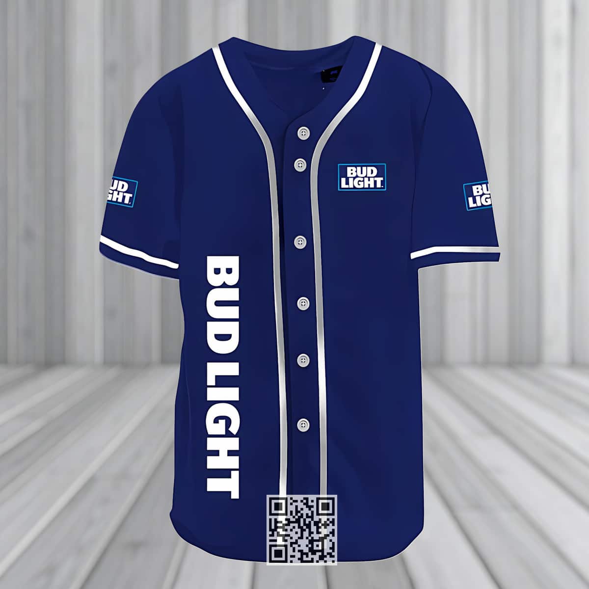 Bud Light Beer Baseball Jersey Live Like A King Bud Light Beer Baseball Jersey Live Like A King