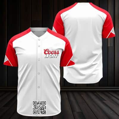 Coors Light Baseball Jersey Gift For Beer Drinkers Coors Light Baseball Jersey Gift For Beer Drinkers