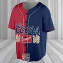 Coors Banquet Beer Baseball Jersey Custom Name