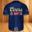 Blue Coors Banquet Baseball Jersey Gift For Beer Lovers Blue Coors Banquet Baseball Jersey Gift For Beer Lovers