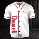 White Duvel Beer Baseball Jersey