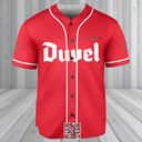 Red Duvel Baseball Jersey Gift For Beer Drinkers Red Duvel Baseball Jersey Gift For Beer Drinkers