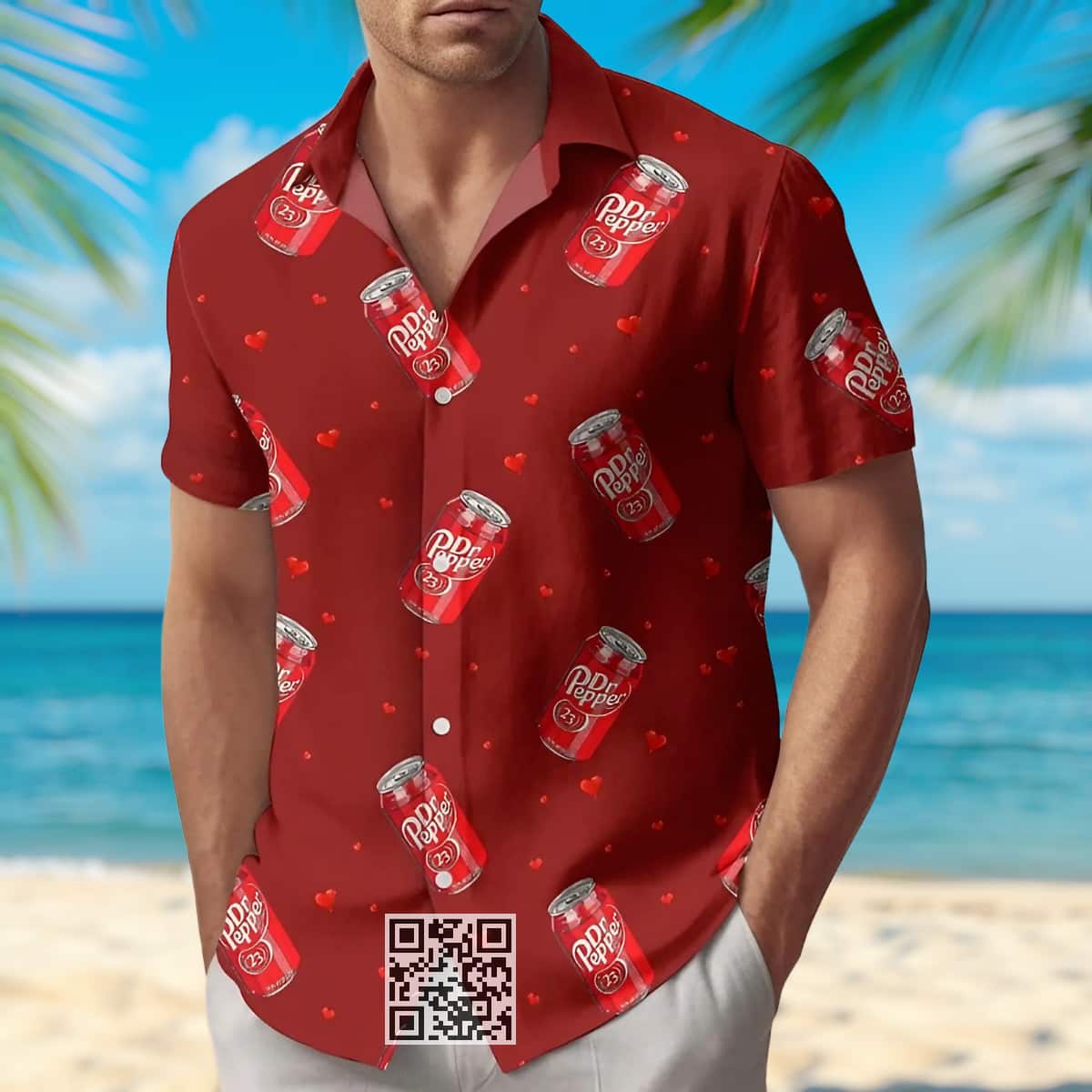 Aloha Red Dr Pepper Beer Hawaiian Shirt Aloha Red Dr Pepper Beer Hawaiian Shirt
