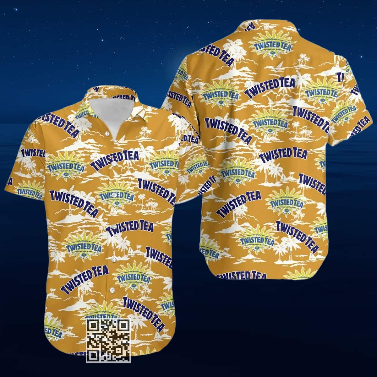 Aloha Twisted Tea Hawaiian Shirt Island Pattern