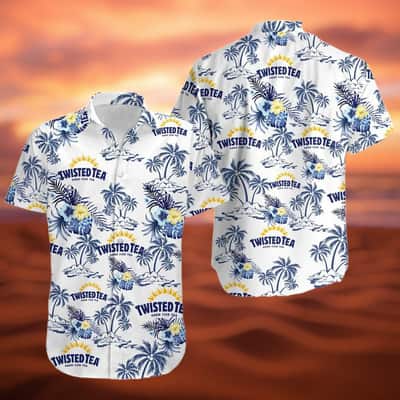 Twisted Tea Hawaiian Shirt Island Pattern Beach Lovers Gift Twisted Tea Hawaiian Shirt Island Pattern Beach Lovers Gift