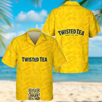 Twisted Tea Hawaiian Shirt Hard Iced Tea Doodle Art Twisted Tea Hawaiian Shirt Hard Iced Tea Doodle Art