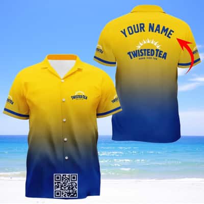 Personalized Twisted Tea Hawaiian Shirt Hard Iced Tea Custom Name Personalized Twisted Tea Hawaiian Shirt Hard Iced Tea Custom Name