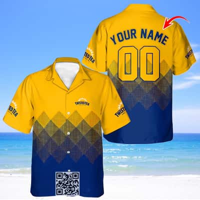 Personalized Twisted Tea Hawaiian Shirt Custom Name And Number Personalized Twisted Tea Hawaiian Shirt Custom Name And Number