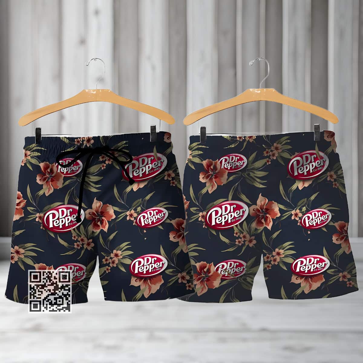 Dr Pepper Beer Hawaiian Shirt Hibiscus Flower Pattern Dr Pepper Beer Hawaiian Shirt Hibiscus Flower Pattern