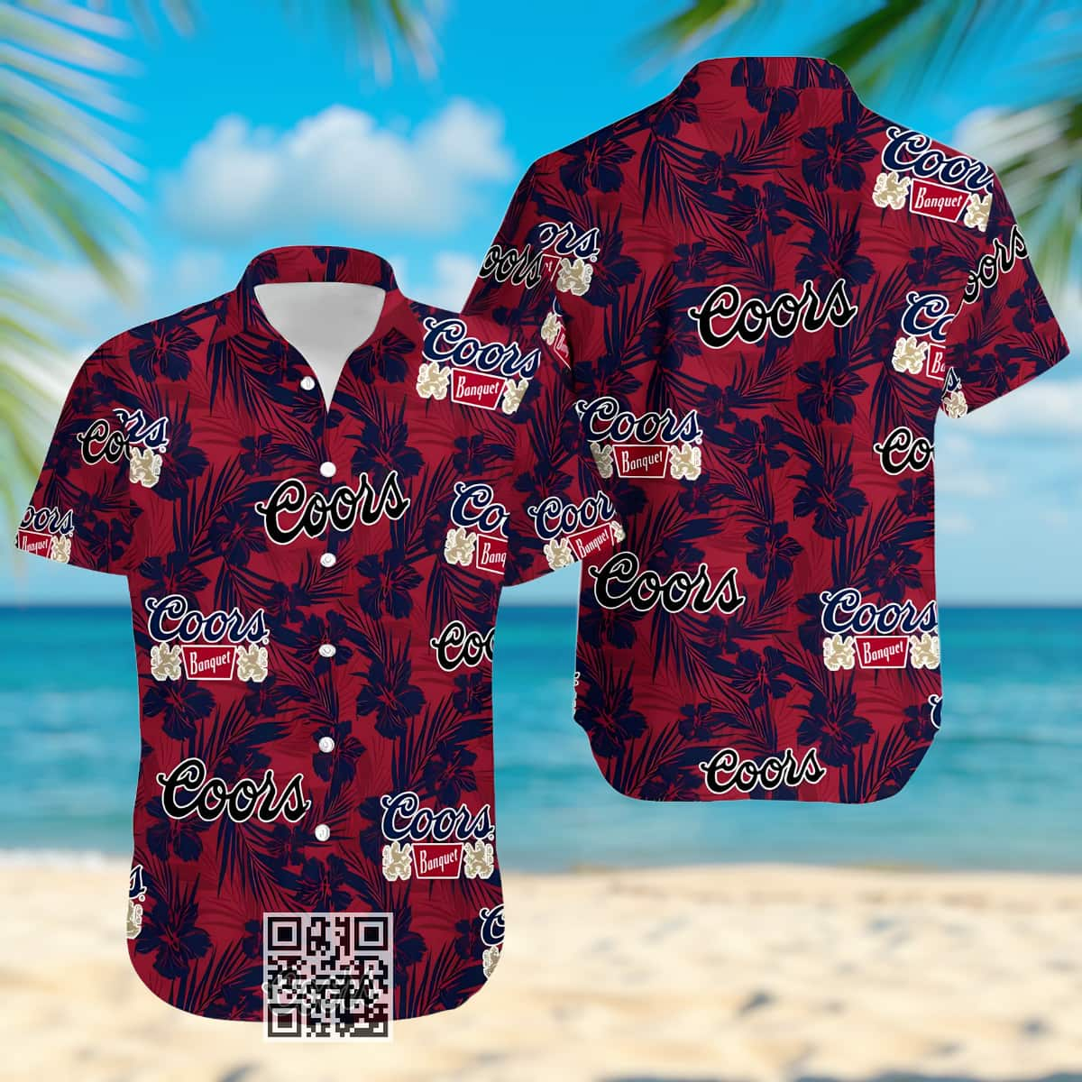 Aloha Coors Banquet Hawaiian Shirt Beach Lovers Gift