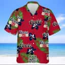 Aloha Coors Banquet Hawaiian Shirt Hibiscus Flower Pattern Aloha Coors Banquet Hawaiian Shirt Hibiscus Flower Pattern