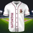 Miller High Life Baseball Jersey Beer Lovers Gift