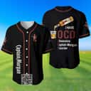 I Have Obsessive Captain Morgan Baseball Jersey I Have Obsessive Captain Morgan Baseball Jersey