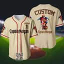 Personalized Captain Morgan Baseball Jersey Custom Name Personalized Captain Morgan Baseball Jersey Custom Name