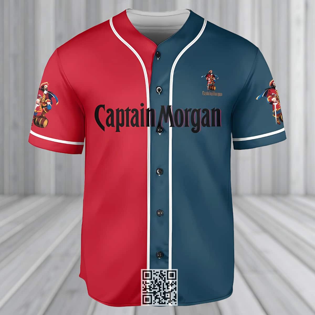 Captain Morgan Baseball Jersey Gift For Rum Drinkers Captain Morgan Baseball Jersey Gift For Rum Drinkers