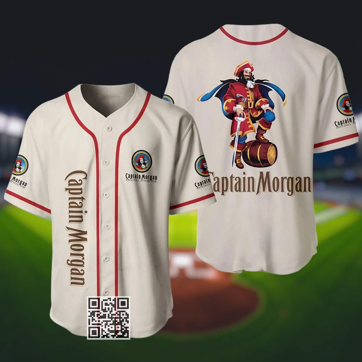 Captain Morgan Rum Baseball Jersey Gift For Best Friends Captain Morgan Rum Baseball Jersey Gift For Best Friends