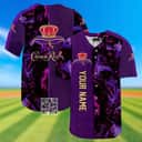 Personalized Crown Royal Whisky Baseball Jersey Galaxy Mosaic Custom Name Personalized Crown Royal Whisky Baseball Jersey Galaxy Mosaic Custom Name