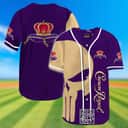 Skull Crown Royal Baseball Jersey Gift For Whisky Lovers