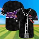 Personalized Black Crown Royal Baseball Jersey Custom Name Personalized Black Crown Royal Baseball Jersey Custom Name