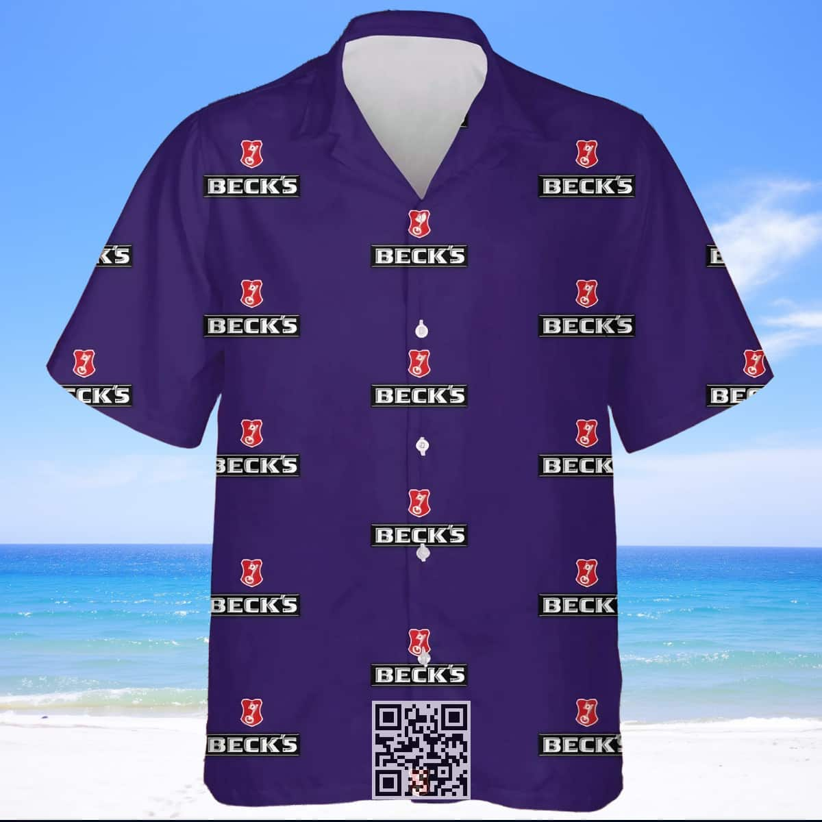 Basic Beck's Hawaiian Shirt Beer Lovers Gift