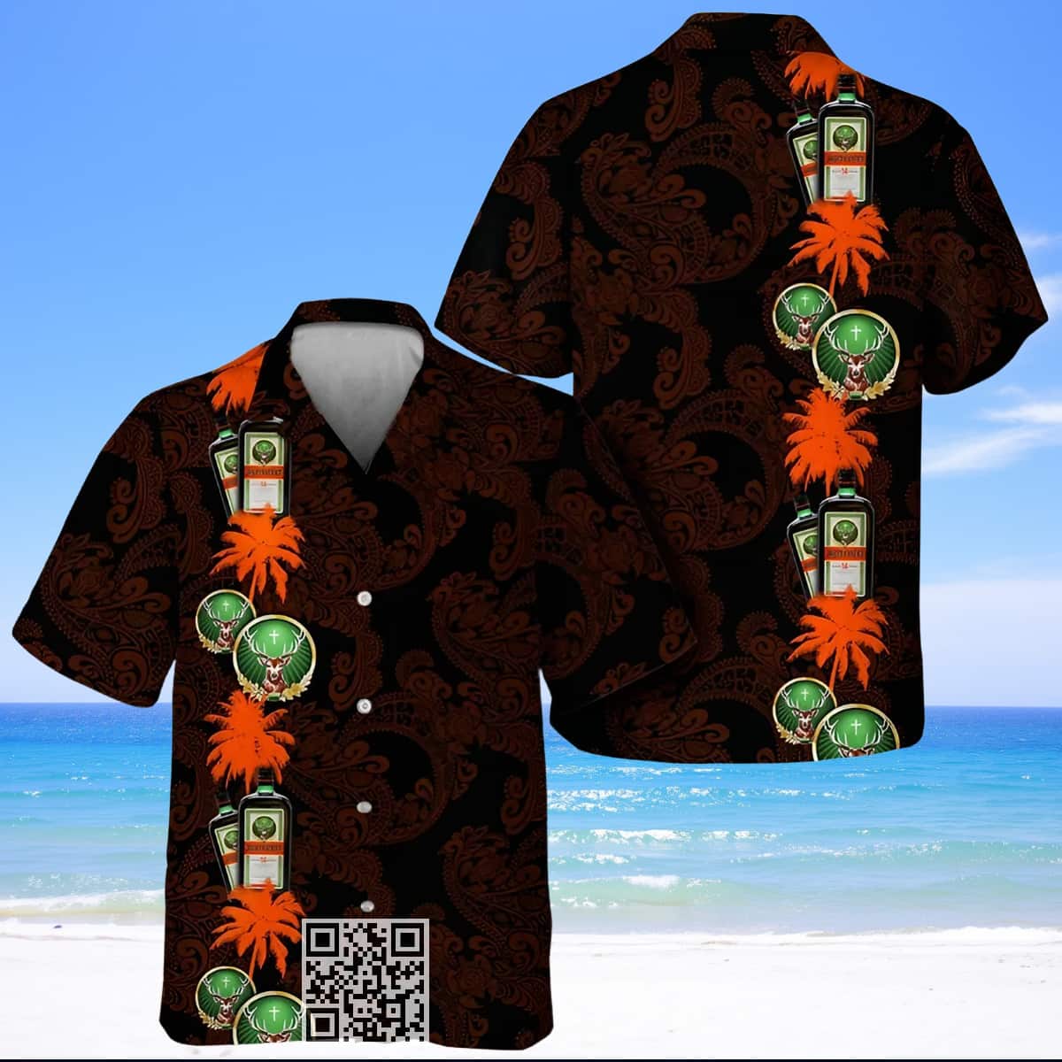 Jagermeister Hawaiian Shirt Gift For Beach Lovers Jagermeister Hawaiian Shirt Gift For Beach Lovers