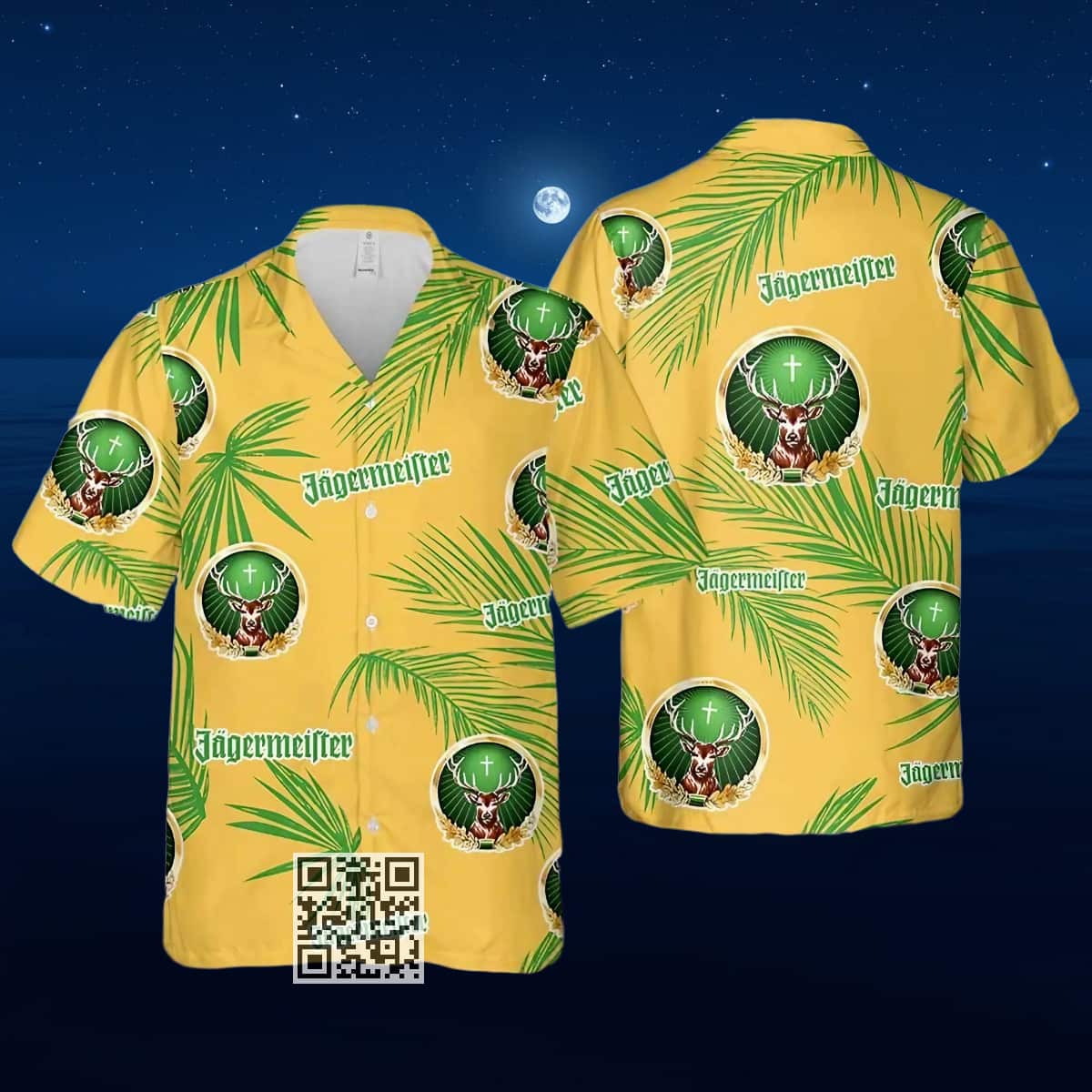 Aloha Jagermeister Hawaiian Shirt Summer Palm Leaves Pattern Aloha Jagermeister Hawaiian Shirt Summer Palm Leaves Pattern