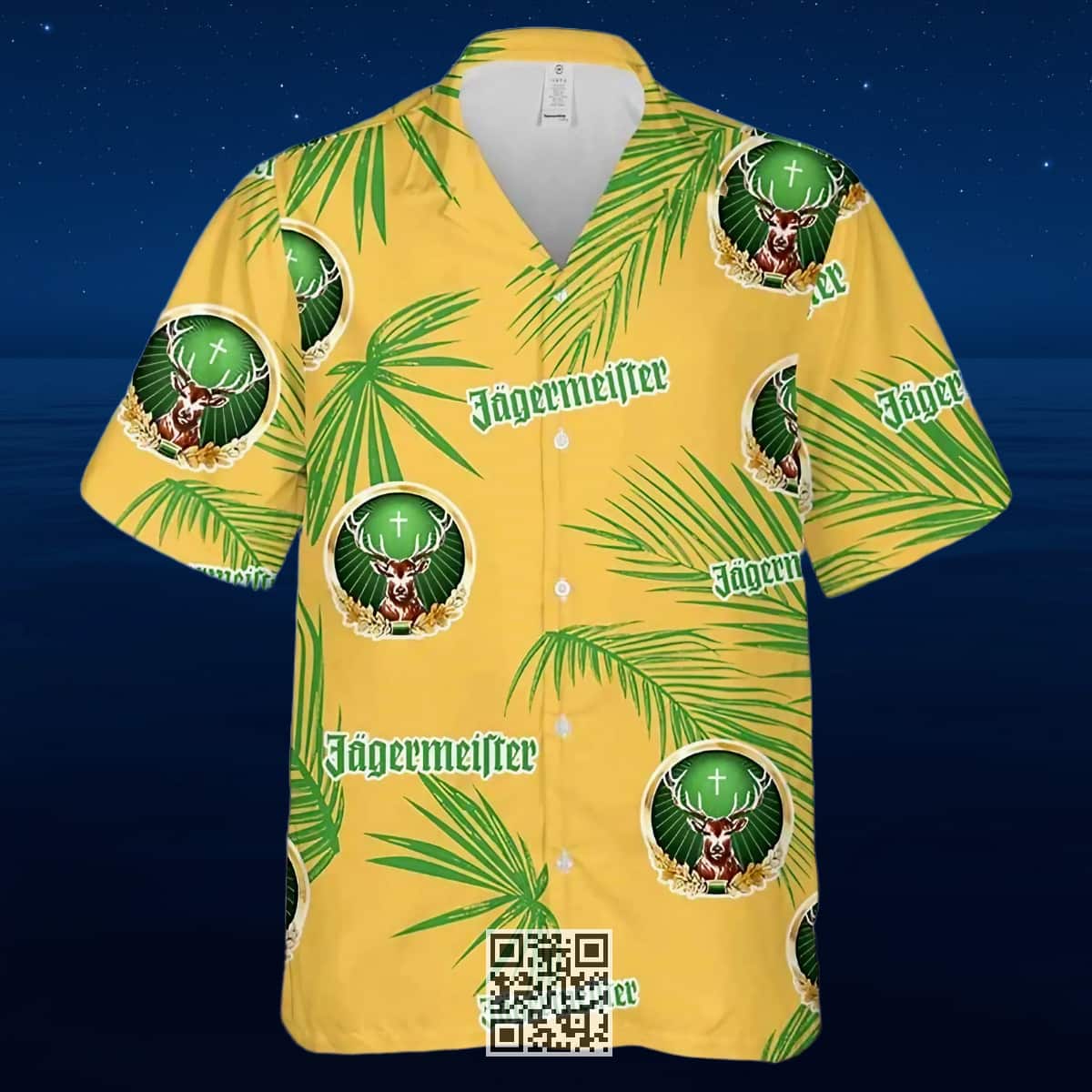 Aloha Jagermeister Hawaiian Shirt Summer Palm Leaves Pattern Aloha Jagermeister Hawaiian Shirt Summer Palm Leaves Pattern