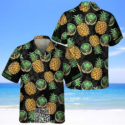 Aloha Jagermeister Hawaiian Shirt Pineapple Beach Lovers Gift